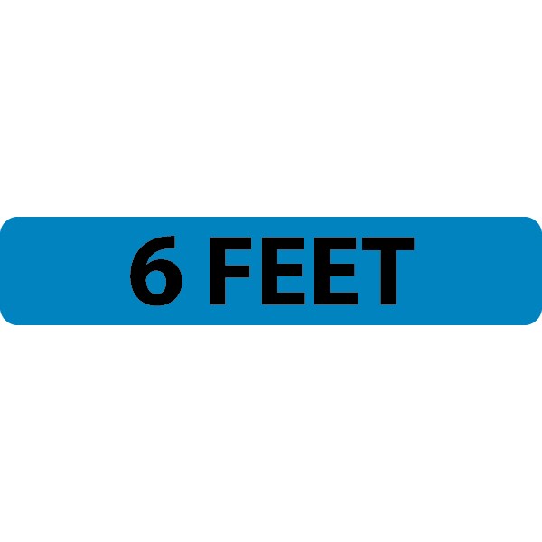 Identity Group 6 FT Bar, Blue, 15" 8623XBL